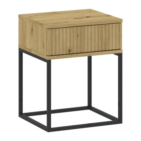 Szafka nocna ZURI w kolorze dąb artisan