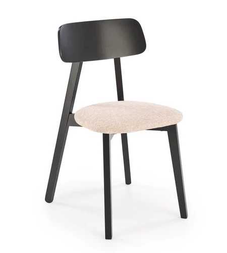 Beżowe krzesło HYLO z tapicerką SERTA 2