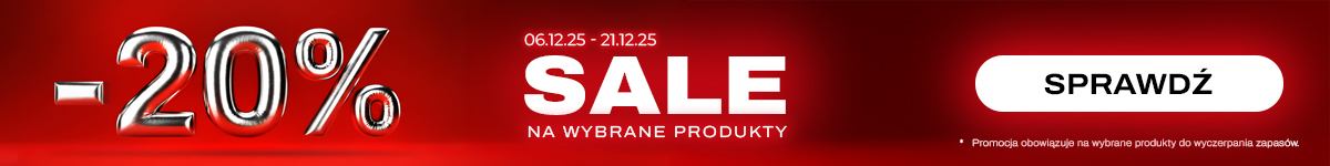 Sprawdź wyprzedaż Sale 20%