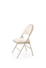 Krzesło składane K566 w kolorze beżowym 