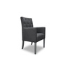 Eleganckie krzesło z podłokietnikami COLIN 84 z minimalistycznym designem