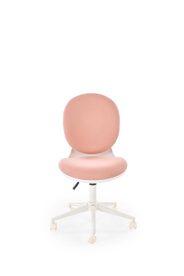 Fotel młodzieżowy ORION 2 w kolorze biały – jasny różowy