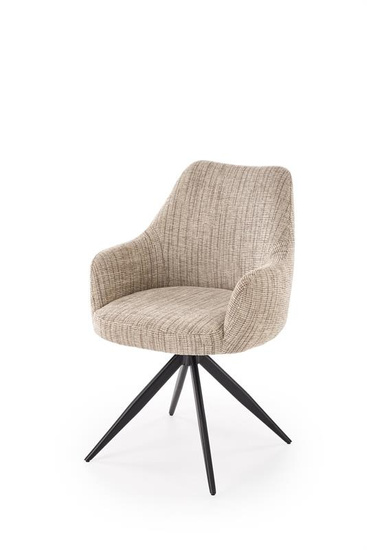 Krzesło z funkcją obracania K564 w beżowym kolorze