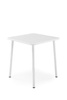 Stół BOSCO kwadratowy w kolorze białym 