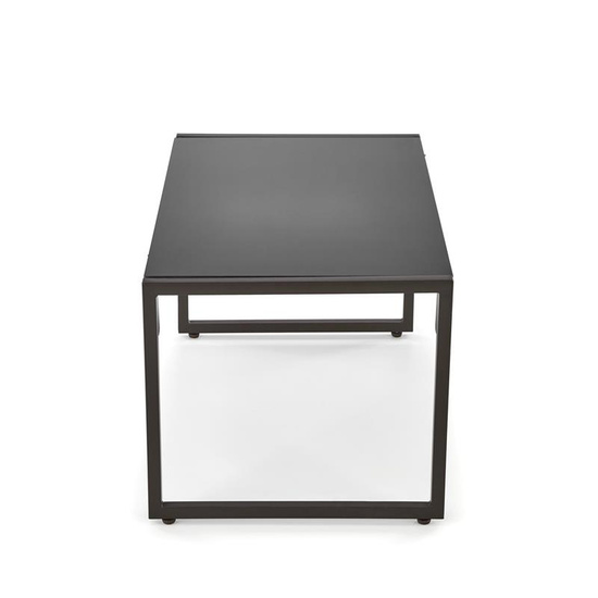 Zestaw ogrodowy SHARK w kolorze ciemny brąz / cappuccino – sofa, dwa fotele i ława