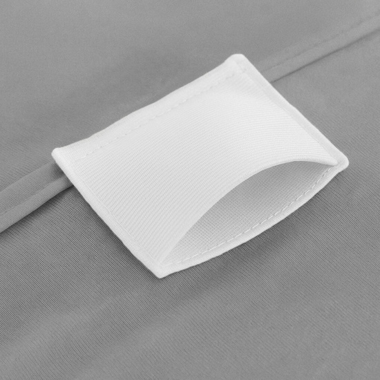 Pokrowiec 45 x 97 Na Krzesło Bankietowe Philip Szary