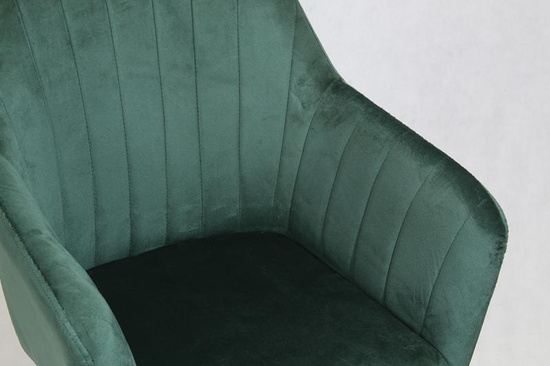 Fotel kubełkowy do biurka FABIO zielony/czarny