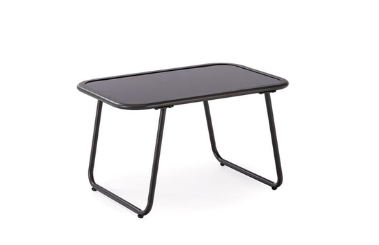 Nowoczesny zestaw ogrodowy HUDSON w kolorze popielaty/brązowy