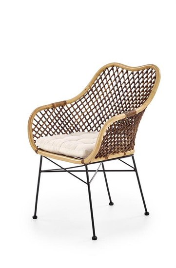 Krzesło K336 z rattanu naturalnego