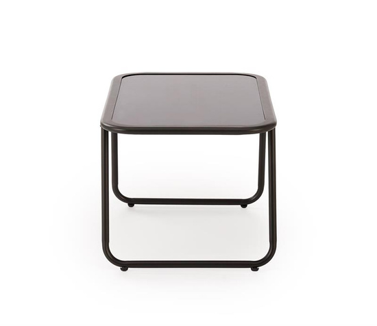 Nowoczesny zestaw ogrodowy HUDSON w kolorze popielaty/brązowy