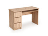 Biurko CINO w odcieniu dąb artisan z szufladami