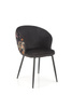 Krzesło K506 w kolorze wielobarwnym velvet 