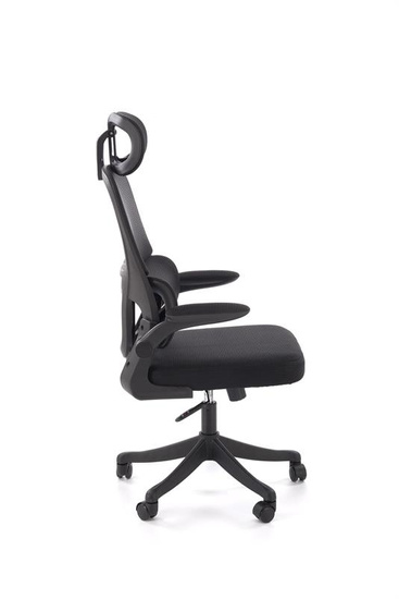 Fotel gabinetowy SOREN w czarnym kolorze