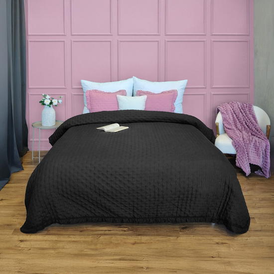 Narzuta 70 x 160 Pikowana Z Falbaną Celia 02