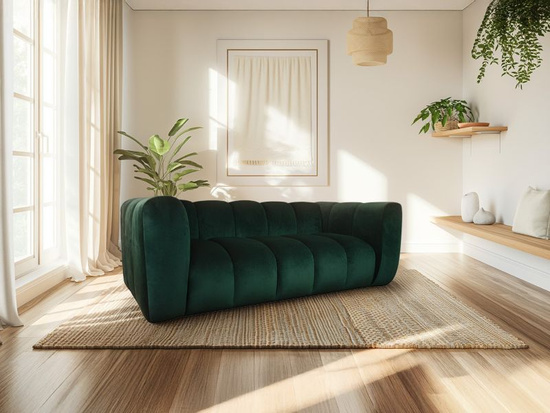 Nowoczesna sofa dwuosobowa SOMA 2 tapicerowana