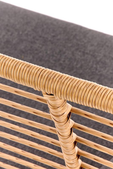 Elegancka sofa wypoczynkowa IKARO XL w kolorze naturalny/popielaty