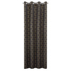 Zasłona 135 x 250 Dekoracyjna Blackout Kaja Czarna