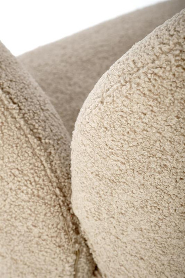 Krzesło K498 w kolorze cappuccino boucle