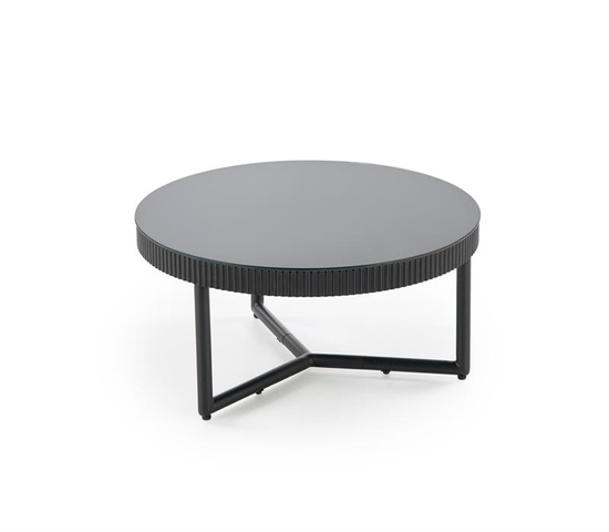 Ława COSMO S czarna okrągła fi60 cm