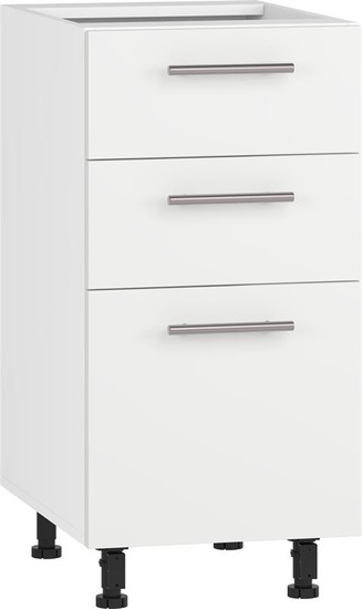Szafka dolna VENTO D3S-40/82 z trzema szufladami i mechanizmem Hettich