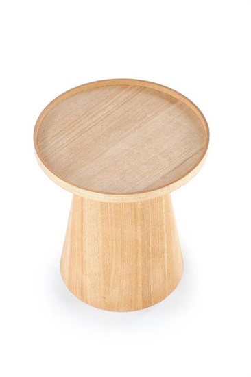 Nowoczesna ława EDITTA w kolorze naturalnym