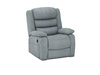 Elektryczny fotel wypoczynkowy RELAXO velvet szary
