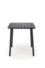 Stół BOSCO kwadratowy w kolorze czarnym 