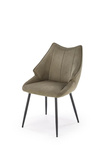 Krzesło K543 w kolorze oliwkowym