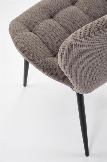 Krzesło K548 w kolorze popielatym 