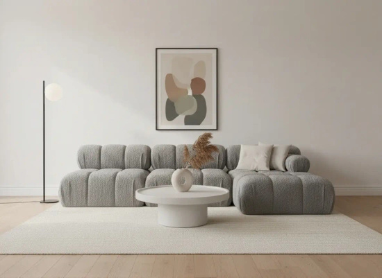 Narożnik modułowy BORNEO B prawy - SZL+S+S