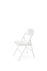 Krzesło składane K565 w kolorze białym 