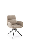 Krzesło K574 w kolorze ciemnobeżowym