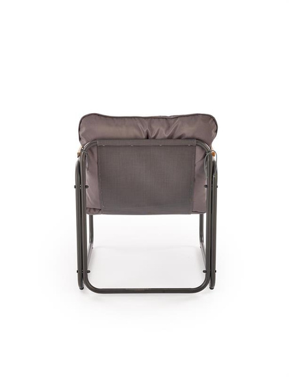 Nowoczesny zestaw ogrodowy HUDSON w kolorze popielaty/brązowy