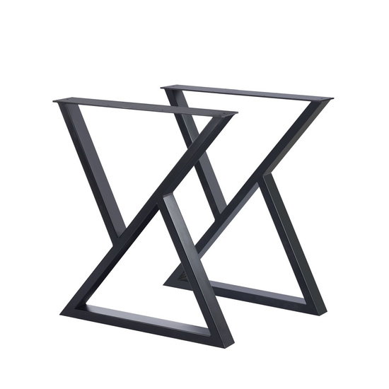 Komplet dwóch nóg do stołu w loftowym stylu