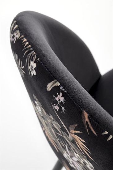 Krzesło K505 w kolorze wielobarwnym velvet 