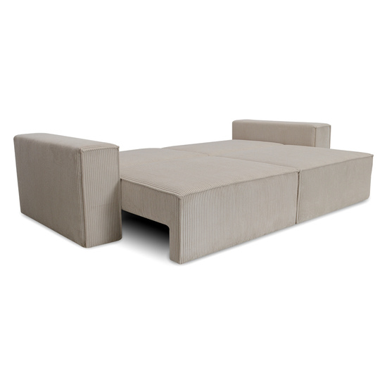 Elegancka sofa ILARIO z funkcją spania i pojemnikiem na pościel