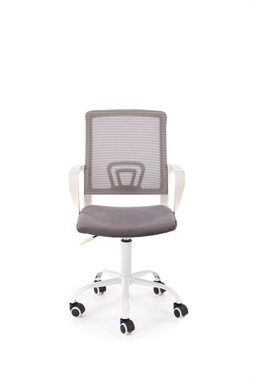 Nowoczesny fotel młodzieżowy FRODO w kolorze jasny popiel