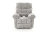 Fotel wypoczynkowy AMORE w popielatym kolorze z funkcją elektrycznego rozkładania