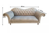 Elegancka tapicerowana sofa BECKY z pikowanym oparciem