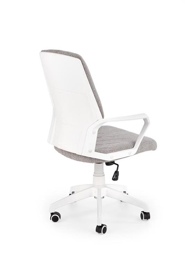 Fotel do biurka SPIN 2 szaro-biały