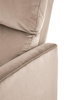 Fotel rozkładany MARONI w beżowym kolorze 