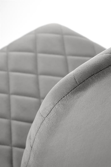 Krzesło K525 w kolorze popielatym 