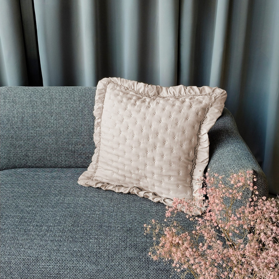 Poszewka 45 x 45 Pikowana Z Falbaną Celia 03