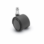 Uniwersalne kółko kauczukowe do fotela biurowego w kolorze czarnym