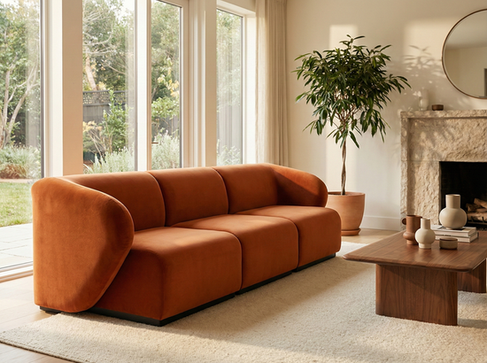 Sofa modułowa FIONA SL+S+S+SP