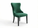 Gładkie krzesło tapicerowane GOLDI proste nogi