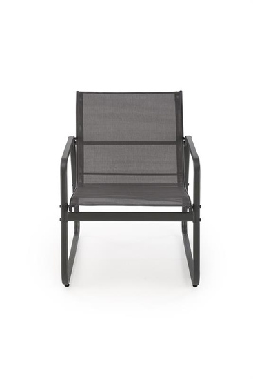 Zestaw ogrodowy CONOR w kolorze ciemny popiel / jasny popiel