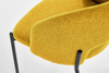 Krzesło K373 w kolorze musztardowym 