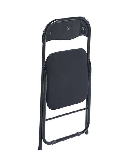 Składane krzesło FLEXA czarny velvet