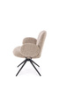 Krzesło z funkcją obracania K568 w kolorze ciemny beżowy